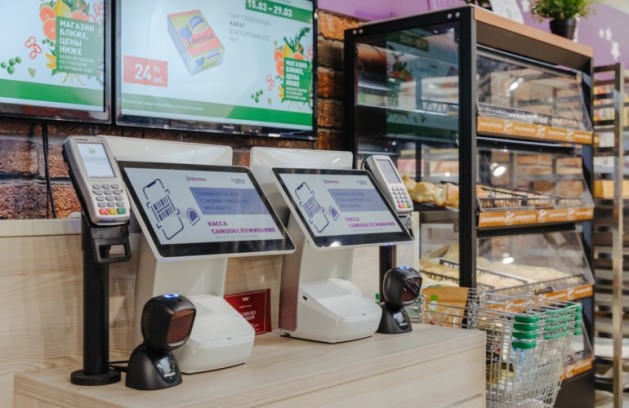 Широкое распространение касс самообслуживания в ритейле